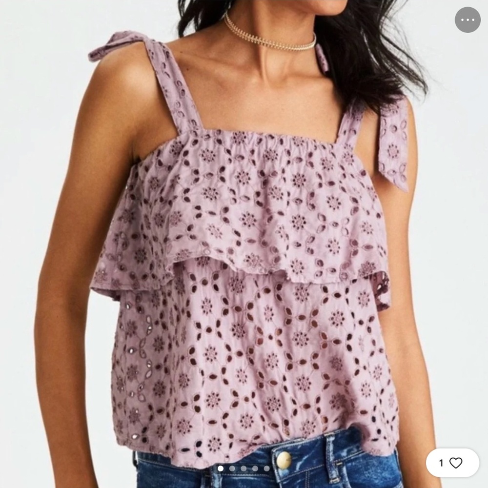 NWOT American Eagle Lace Tank Top